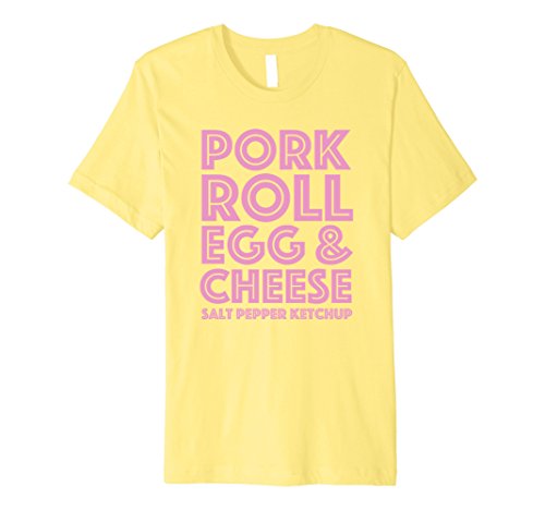 New Jersey Pork Roll NJ license plate T-Shirt